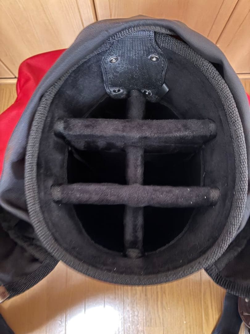 POLO GOLF 赤 キャディバッグ