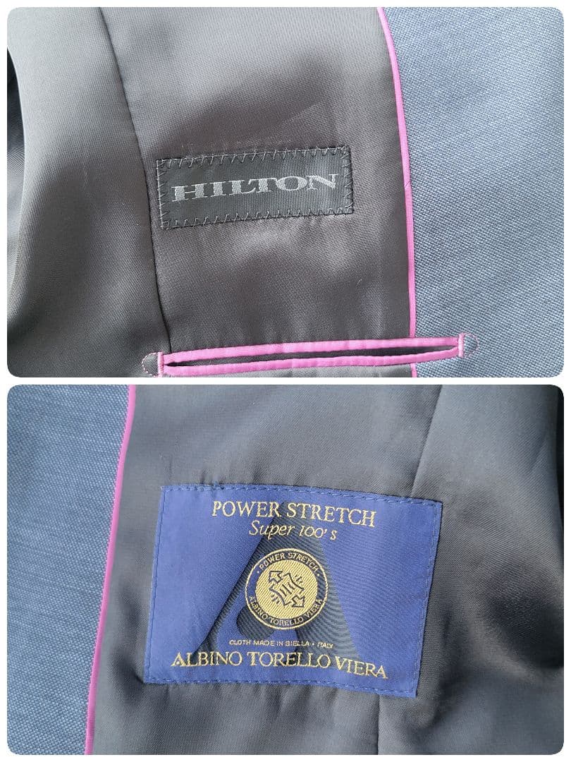 HILTON ヒルトン スリーピーススーツ 13号 パンツスカート 大きいサイズ