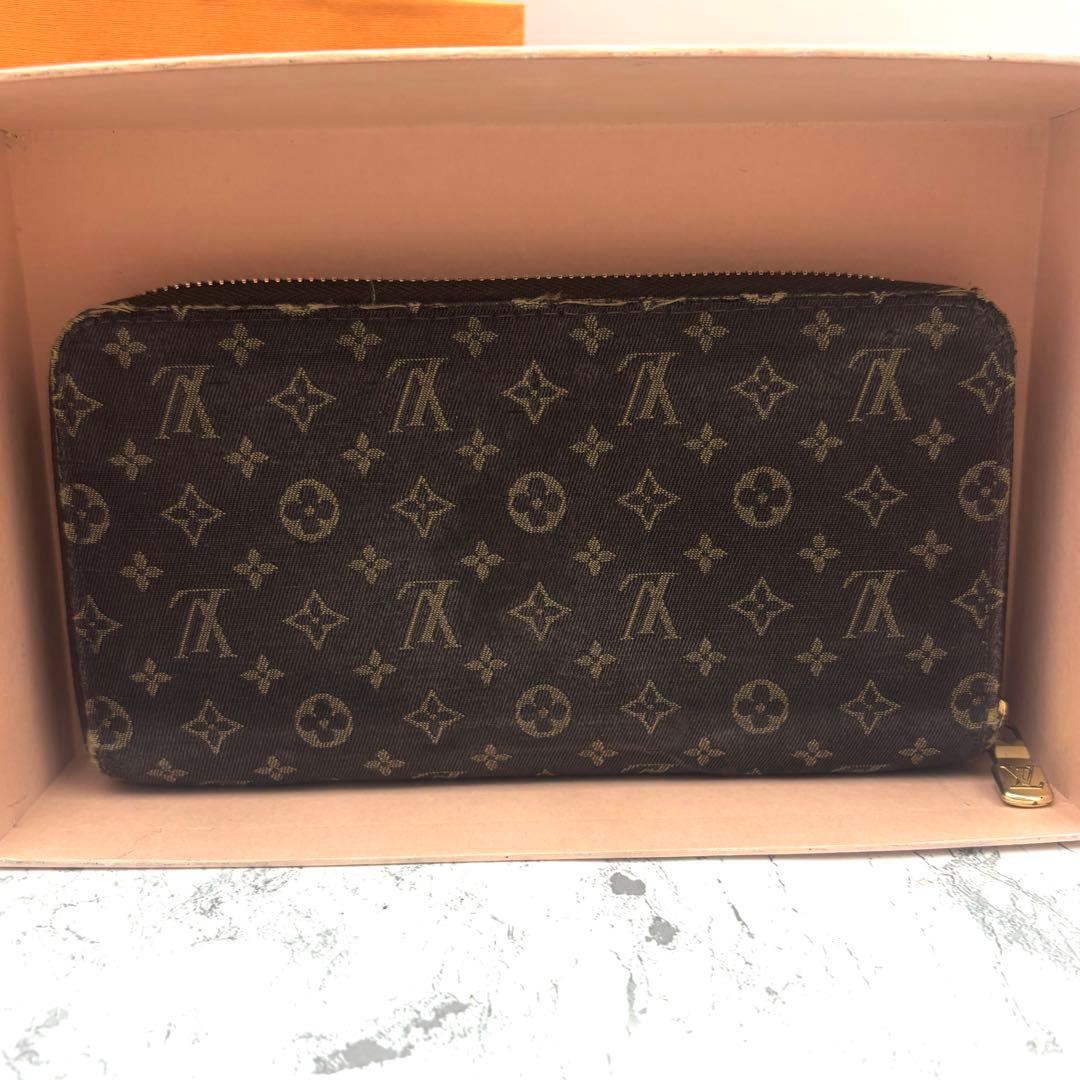 【極美品】 ルイヴィトン モノグラム ミニラン ジッピーウォレット 長財布