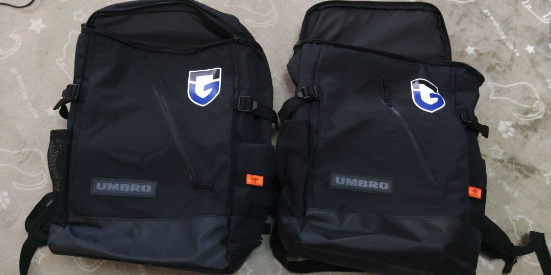 ガンバ大阪 選手仕様 バックパック エンブレム付 umbro 2個セット