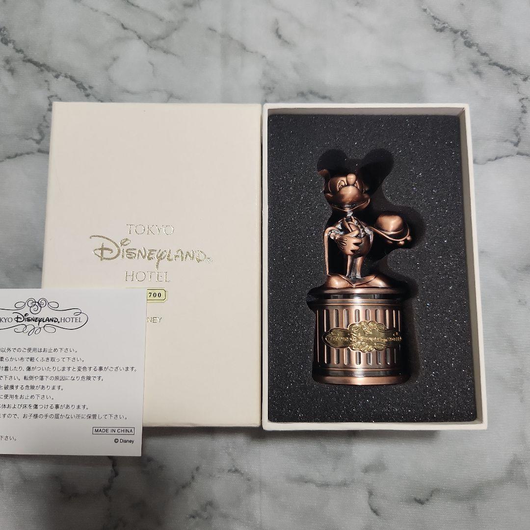 希少　東京ディズニーランドホテル　スイート限定　ミッキー ブロンズ像 小物入れ