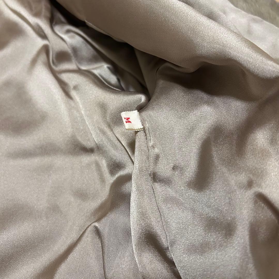 【希少】サファイアミンク　毛皮　コート　ファー　ムーンバット　ミンクファー　AQ