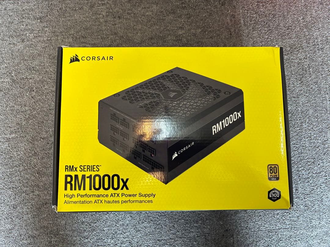PC電源 Corsair RM1000x ATX3.0対応