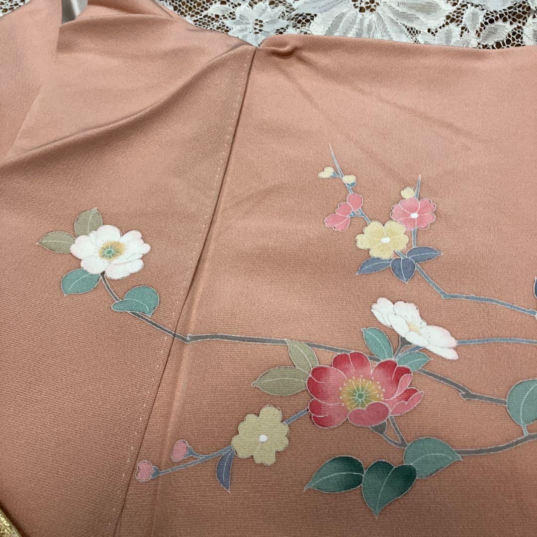 美品４点 ＊本加賀友禅作家落款入り 訪問着＊本金箔袋帯　入学式卒業式 結婚式