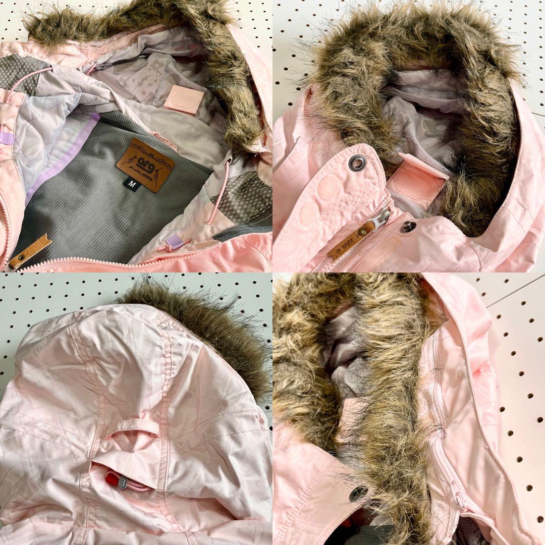 arg 上下セット レディース スノボ スキー ウェア 帽子マフラー ゴーグル