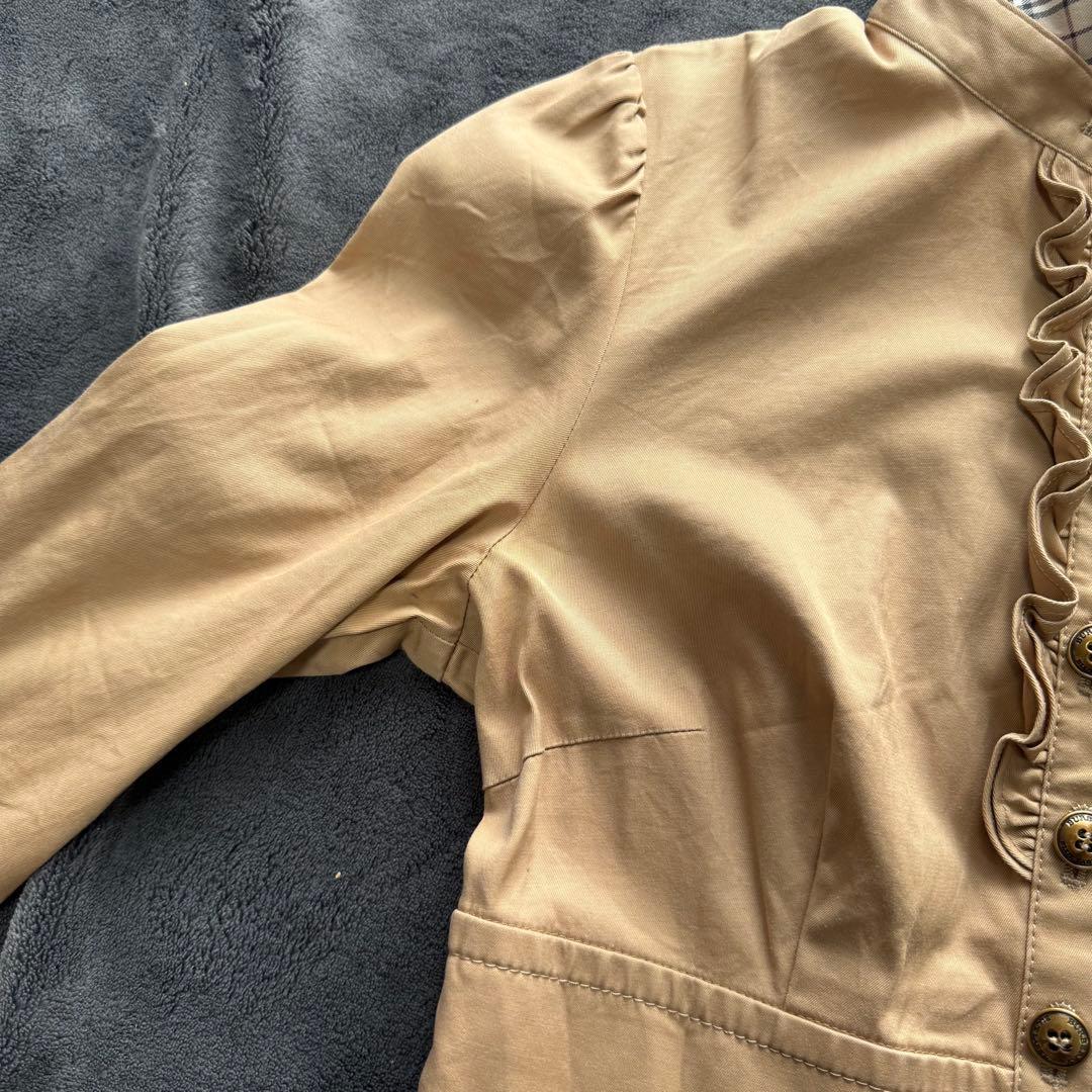 BURBERRY バーバリー　ノバチェック　ワンピース ベージュ　S 36