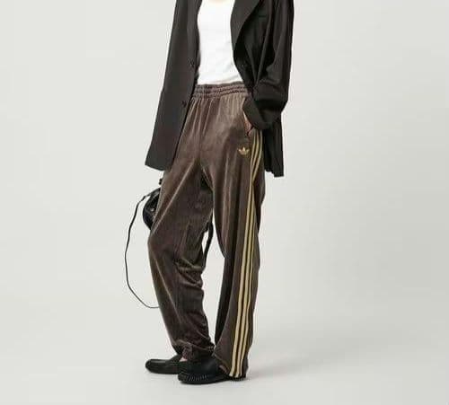 adidas originals BROWN ブラウン ジャージ 新品 xs 茶