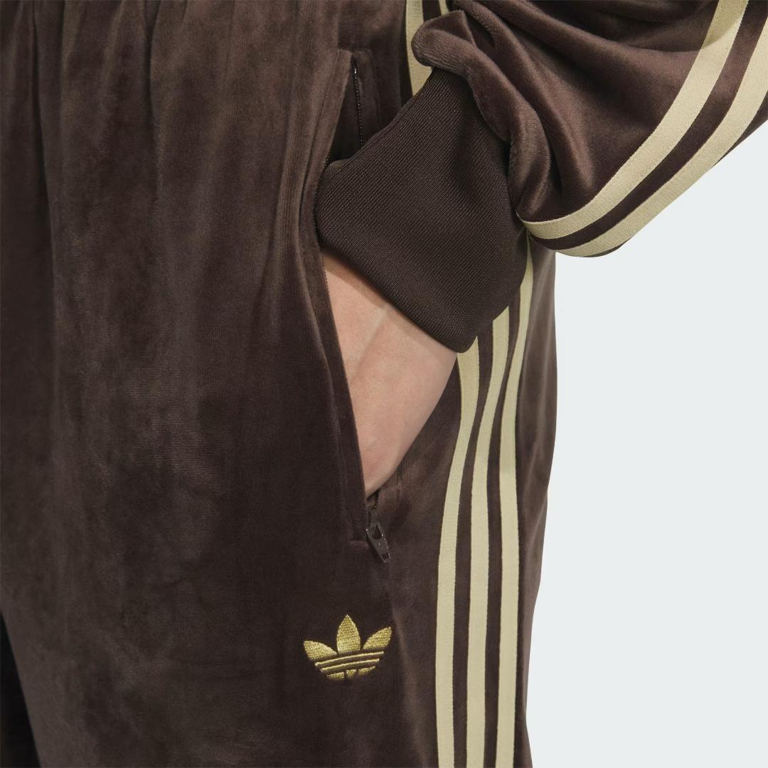 adidas originals BROWN ブラウン ジャージ 新品 xs 茶