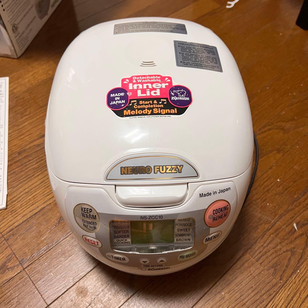 象印 炊飯器 NS-ZCC10 Rice Cooker 英語 English