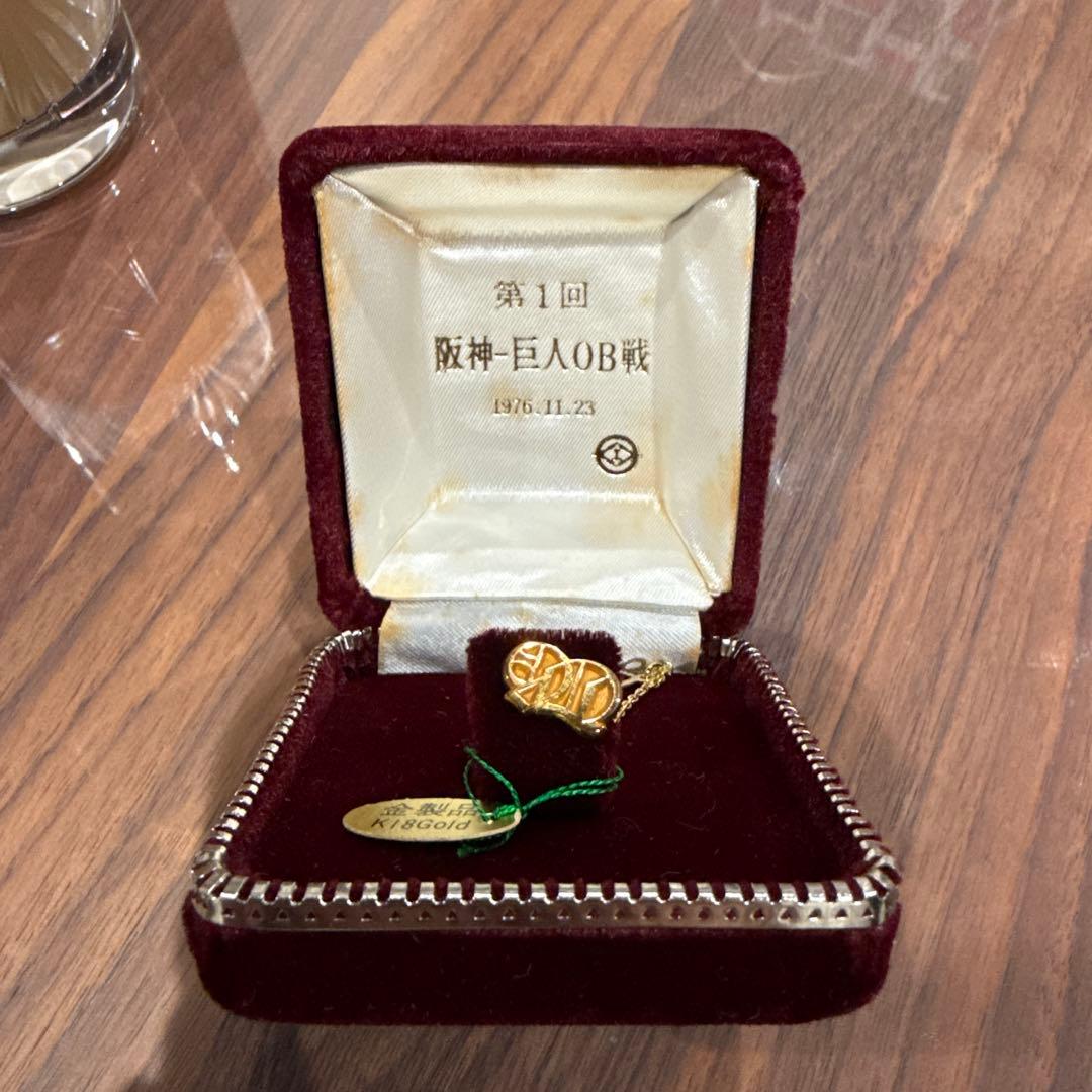 第1回阪神巨人OB戦 K18ネクタイピン(wugege様)