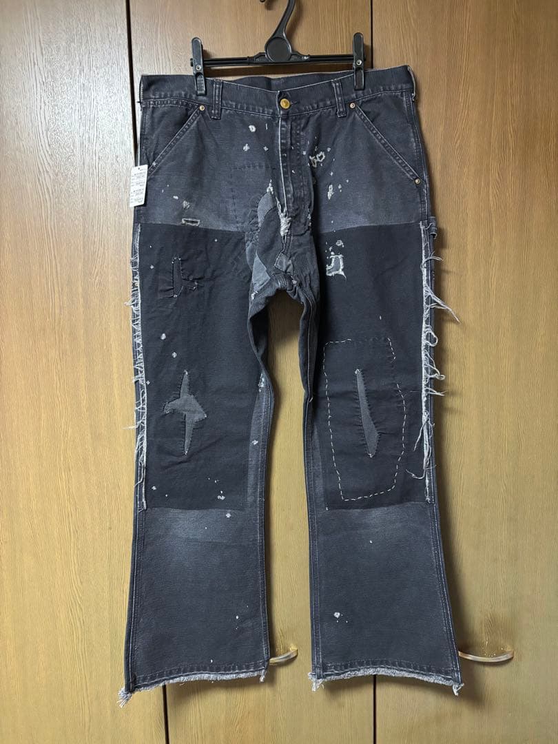 【新品】SAINT Mxxxxxx Double Knee/Dack 黒 L