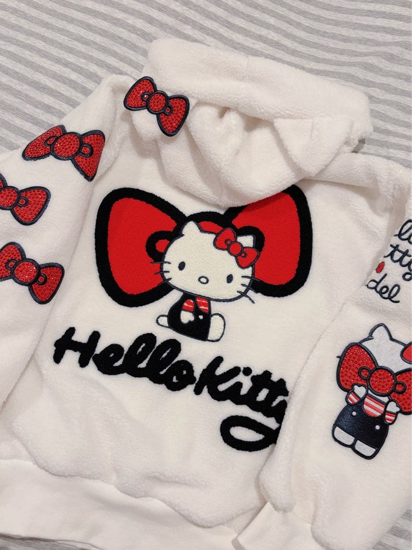 SNIDEL スナイデル ハローキティコラボ♡ボアパーカー