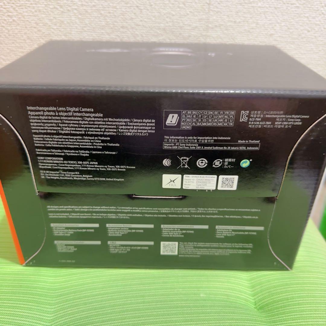 新品未使用 SONY α7 IV ILCE-7M4 ボディ（定価355310)