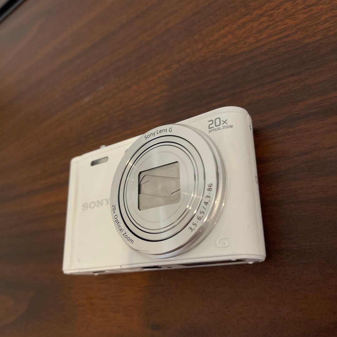 3599 Sony Cyber-shot WX300 ホワイト 【デジカメ】