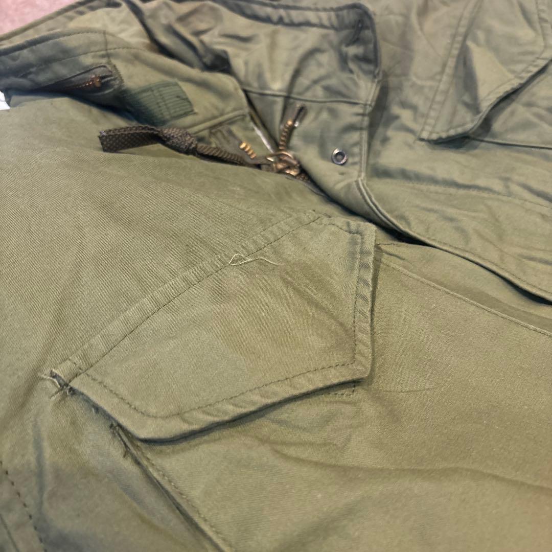 良好　80s M-65 フィールドジャケット米軍実物 ALPHA ライナー付き