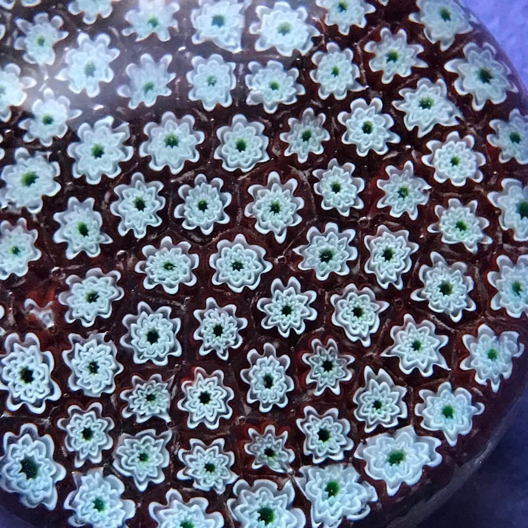 可愛い ペーパーウエイト ミルフィオリ オールドバカラBaccarat サンルイ