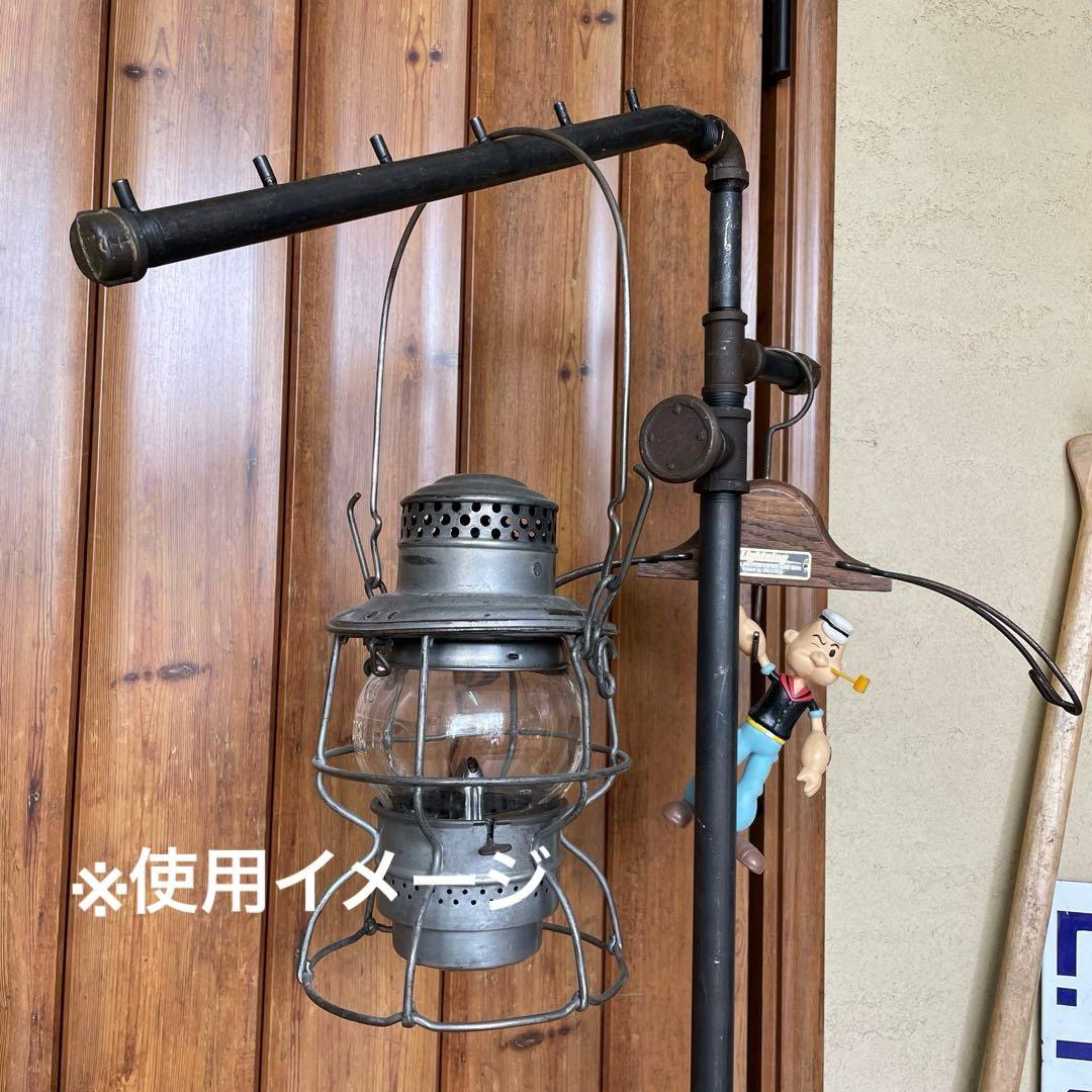 インダストリアル 配管パイプ スラントハンガー アイアン ラック 無骨 シャビー