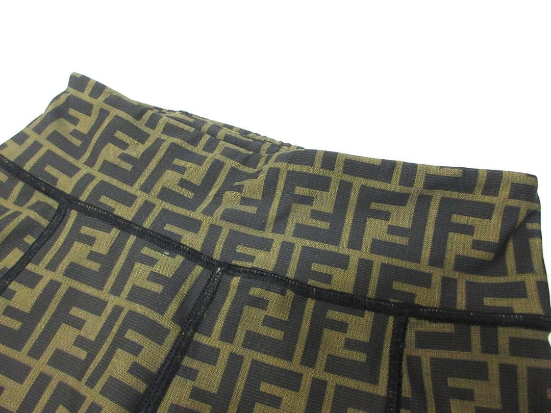 FENDI フェンディ ズッカ パンツ レギンス スパッツ 38（110）a