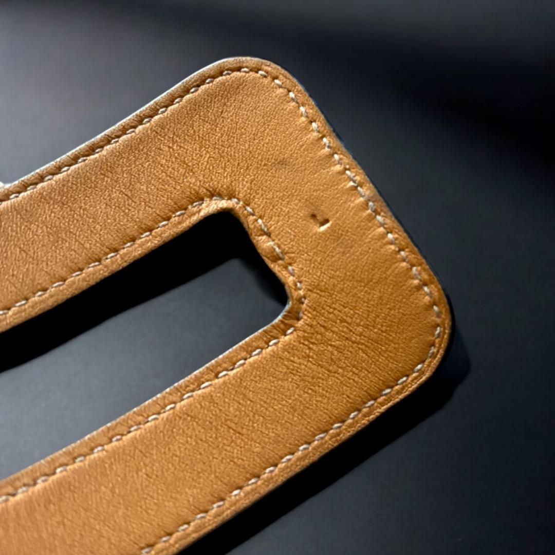 レア 極美品『エルメス』シェーヌダンクル 『ano アノ』ベルト ブレスレット