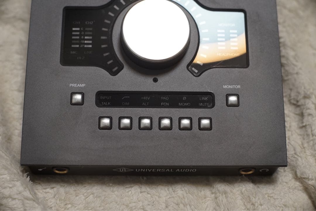 【譲渡設定済み】UAD APOLLO TWIN MKII SOLO +備品