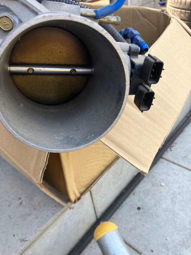 シルビア 大容量サージタンク Φ80スロットル 700ccインジェクター