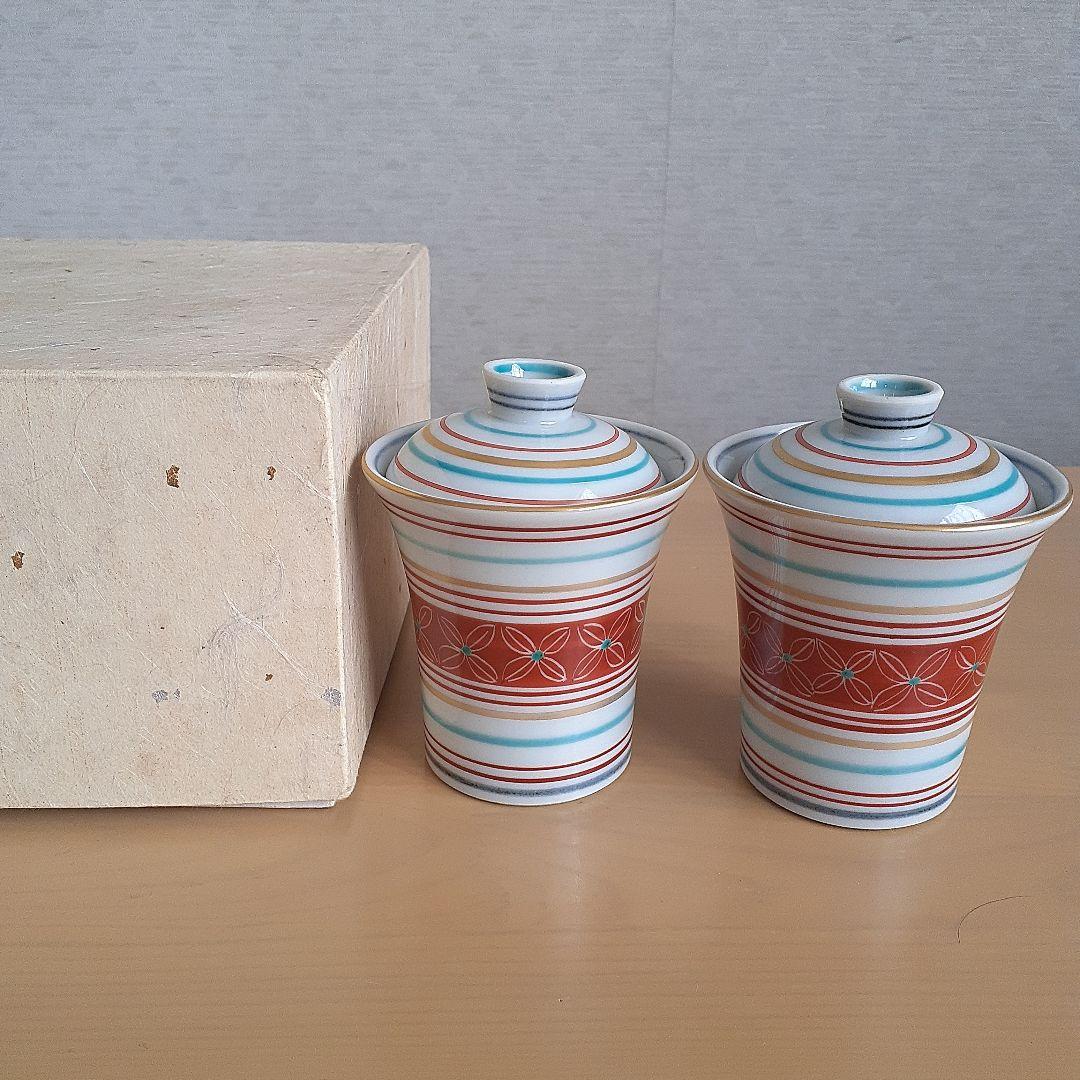 陶芸　吉田洋子　茶碗蒸しの器　 フリーグラス　デザート器　豆皿　一口椀