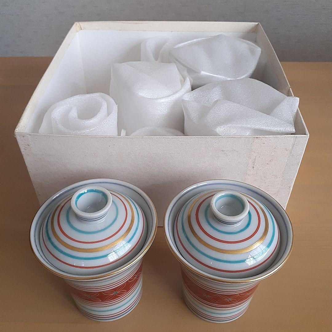 陶芸　吉田洋子　茶碗蒸しの器　 フリーグラス　デザート器　豆皿　一口椀