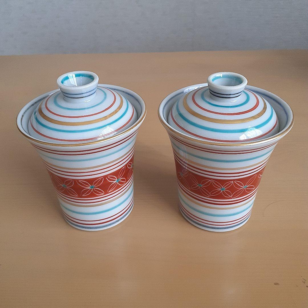 陶芸　吉田洋子　茶碗蒸しの器　 フリーグラス　デザート器　豆皿　一口椀