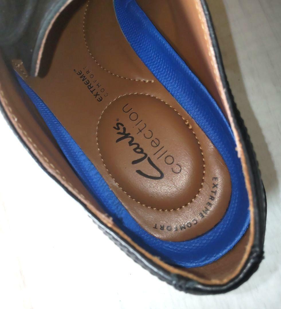 美品✨Clarks✨ビジネス/ワイドフィット/レザー/快適シューズ/26cm