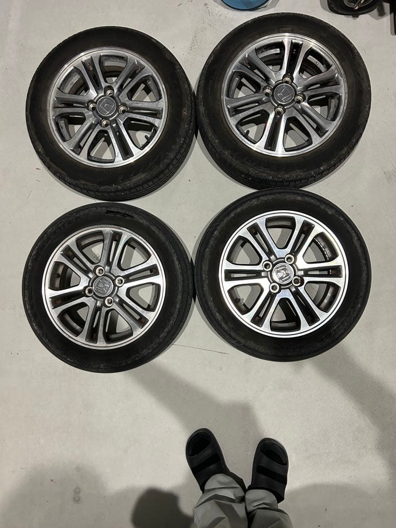 14インチHONDANBOX純正アルミホイールセット（専用）