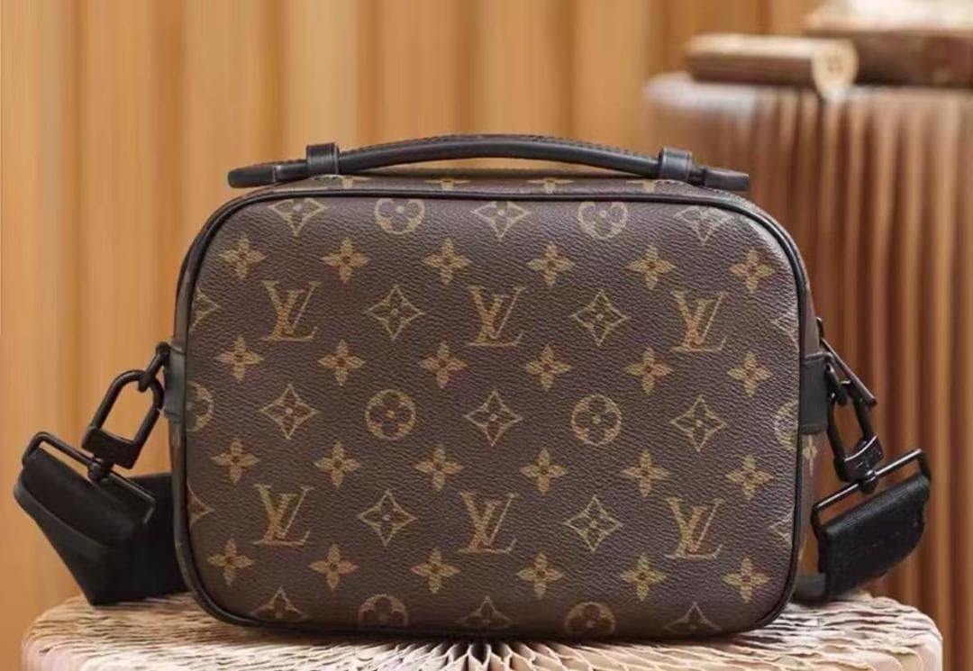 状態良好 ✨ S-lock モノグラムショルダーバッグ