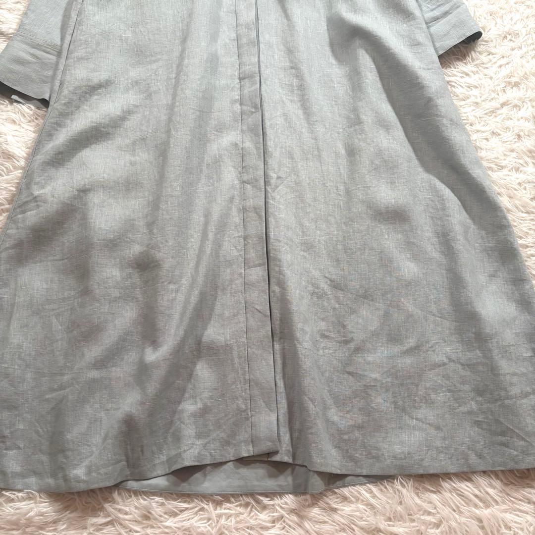 ハウスオブロータス　2025 サークルエンブロイダリー リネン ワンピース