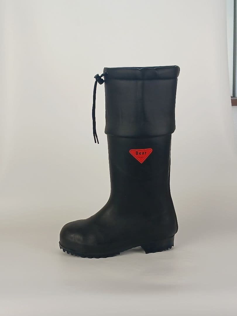 防寒長靴 シバタ工業 セーフティーベアー1001ブラック 25cm 冬の屋外作業