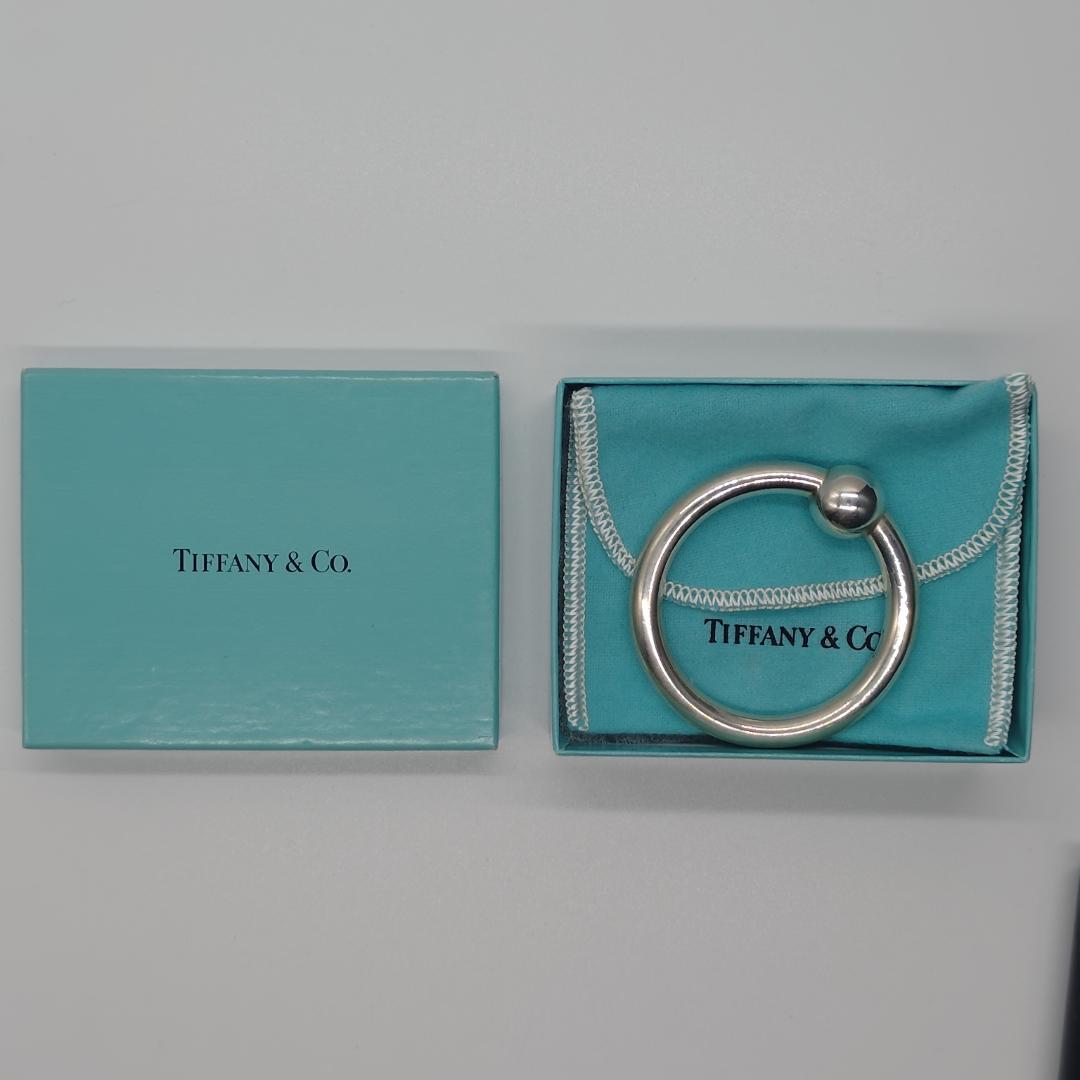 Tiffany & Co. シルバーラトル 直径約5.5cm