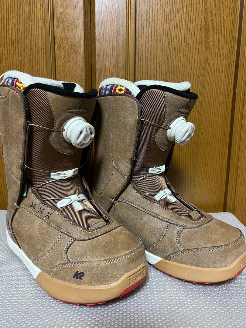 ケーツーK2レディーススノーボードブーツ MINK BOA LUX 24.5cm