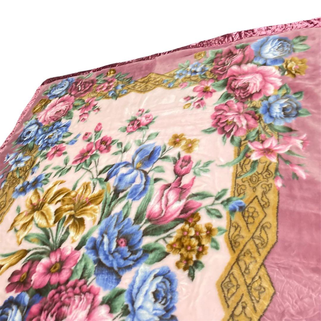✨美品✨　ロマンス小杉　日本製 毛布 140×200cm シングルサイズ