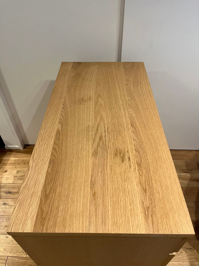 yuさん用　MUJI 無印良品　木製チェスト４段　オーク材突板