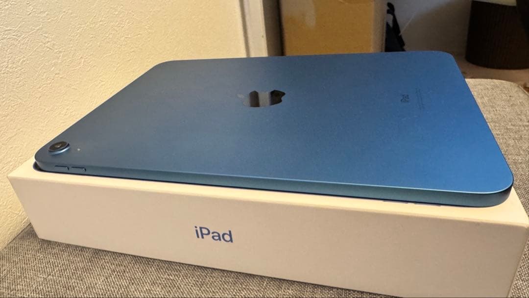 極美品 iPad 第10世代 64GB Wi-Fi ブルー バッテリー96.6%