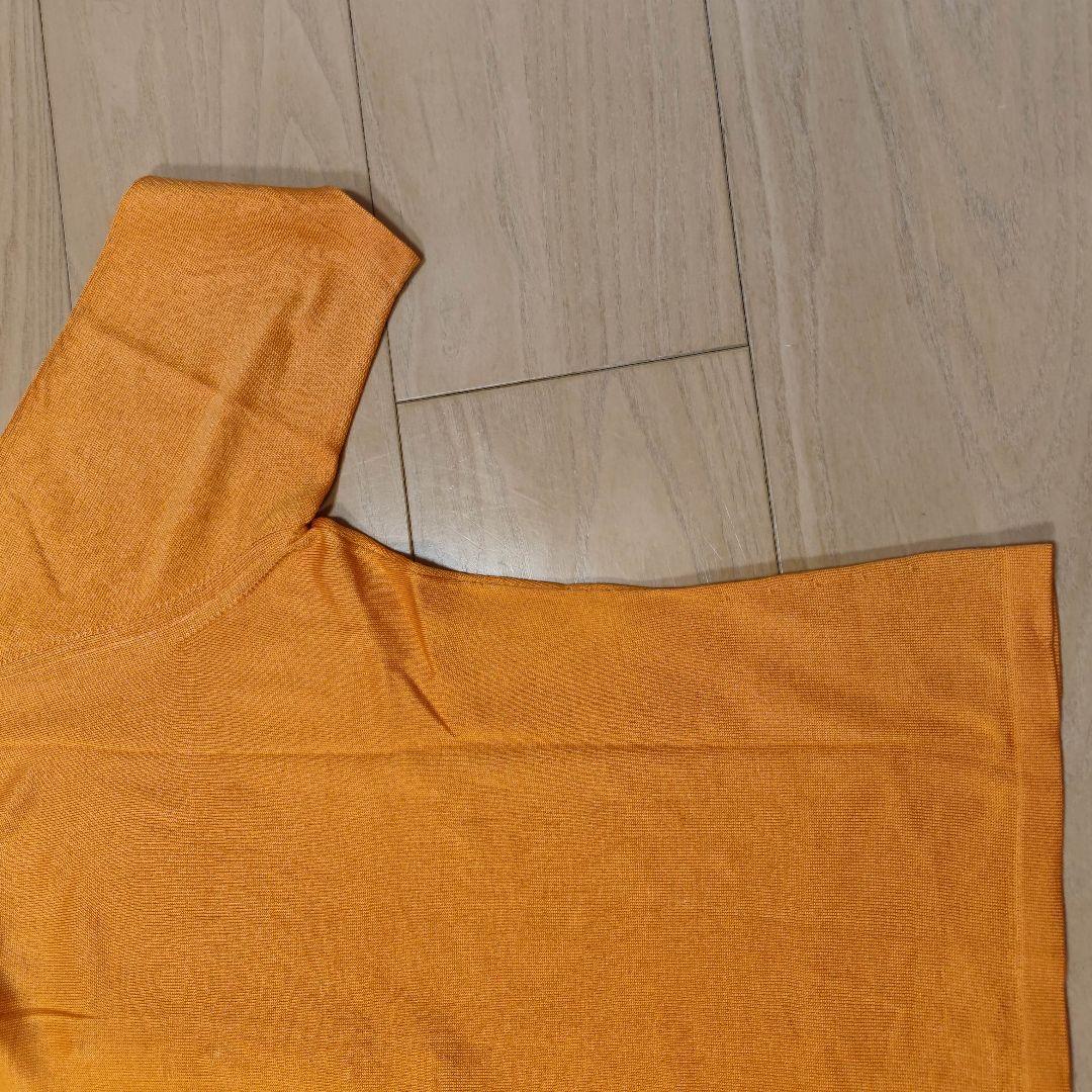 HERMES 半袖ポロシャツ Mサイズ オレンジ