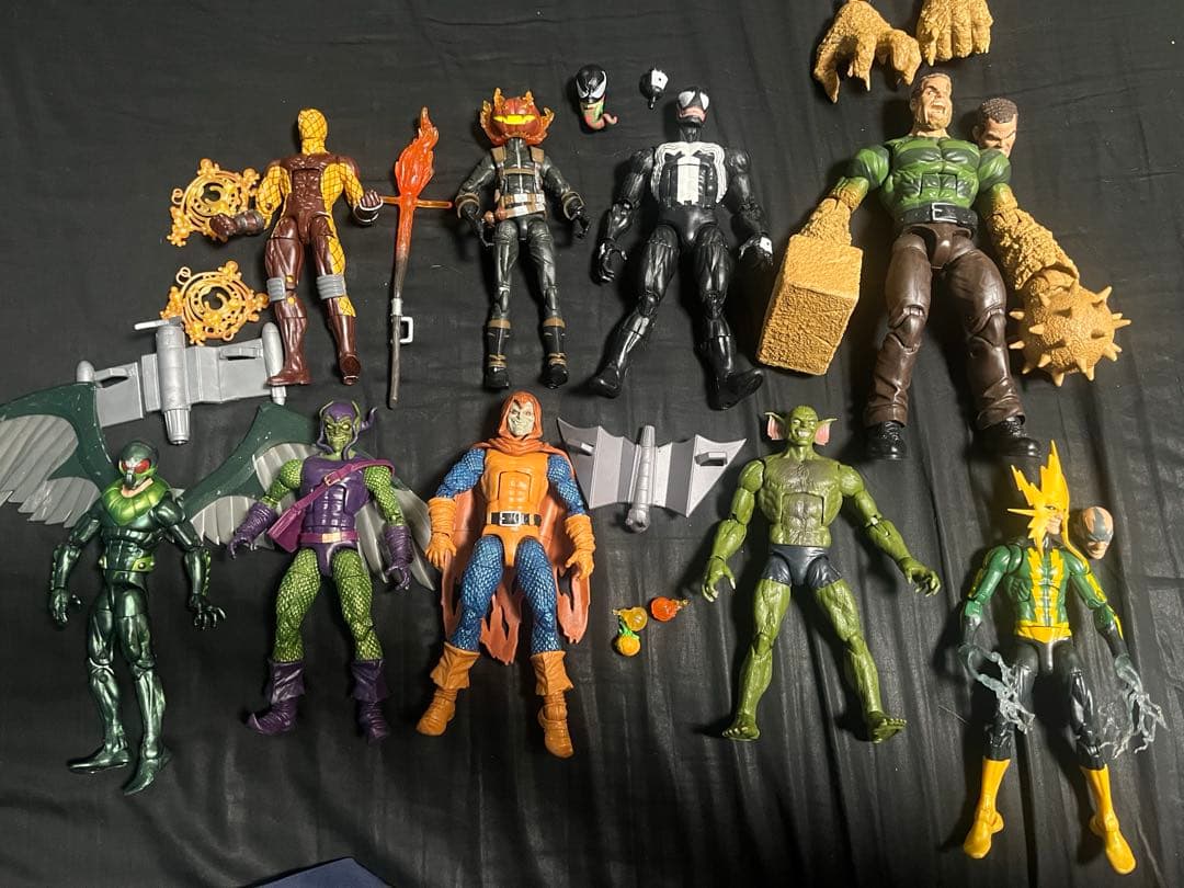 まとめ売り マーベルレジェンド スパイダーマン ヴィランズ