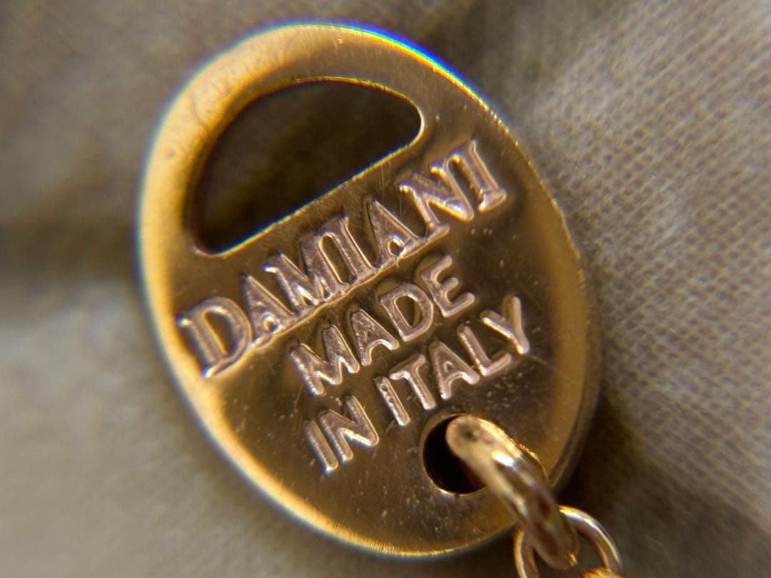 ダミアーニ ベルエポック リール ネックレス【未使用ですが若干微細なスレあり】