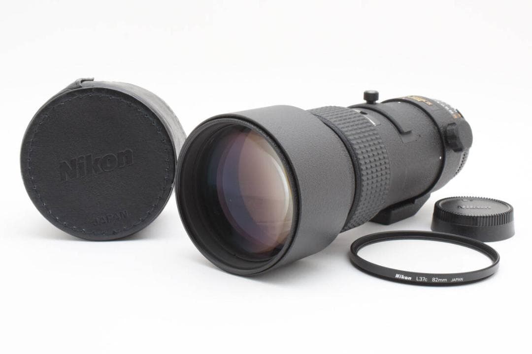Nikon AF NIKKOR 300mm F4 良品 フード付