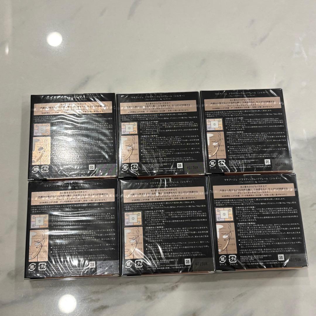 マキアージュ　ドラマティックムードヴェール　シルキー　レフィル　6個セット　新品