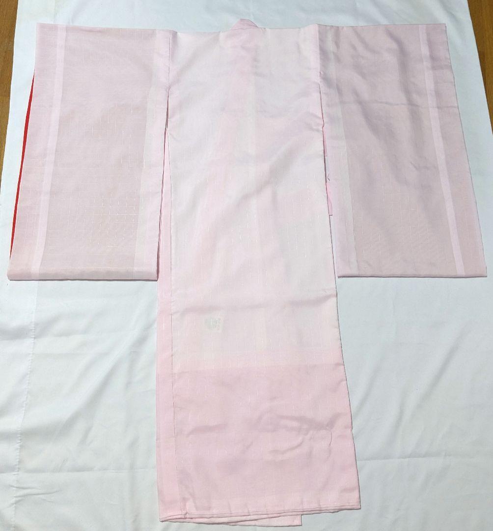 値下げ‼️美品✿寿化粧箱入り 金駒刺繍✿宮参り着物絹 49,500円　長襦袢付き