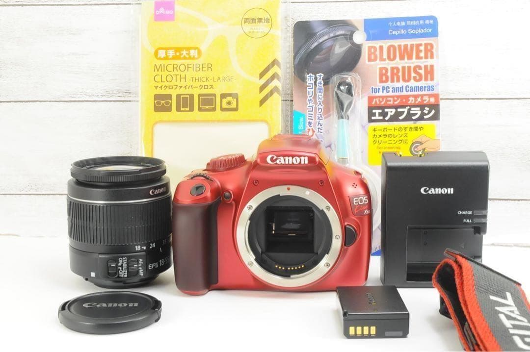 ❤️希少レッド❤️スマホ転送❤️Canon kiss X50