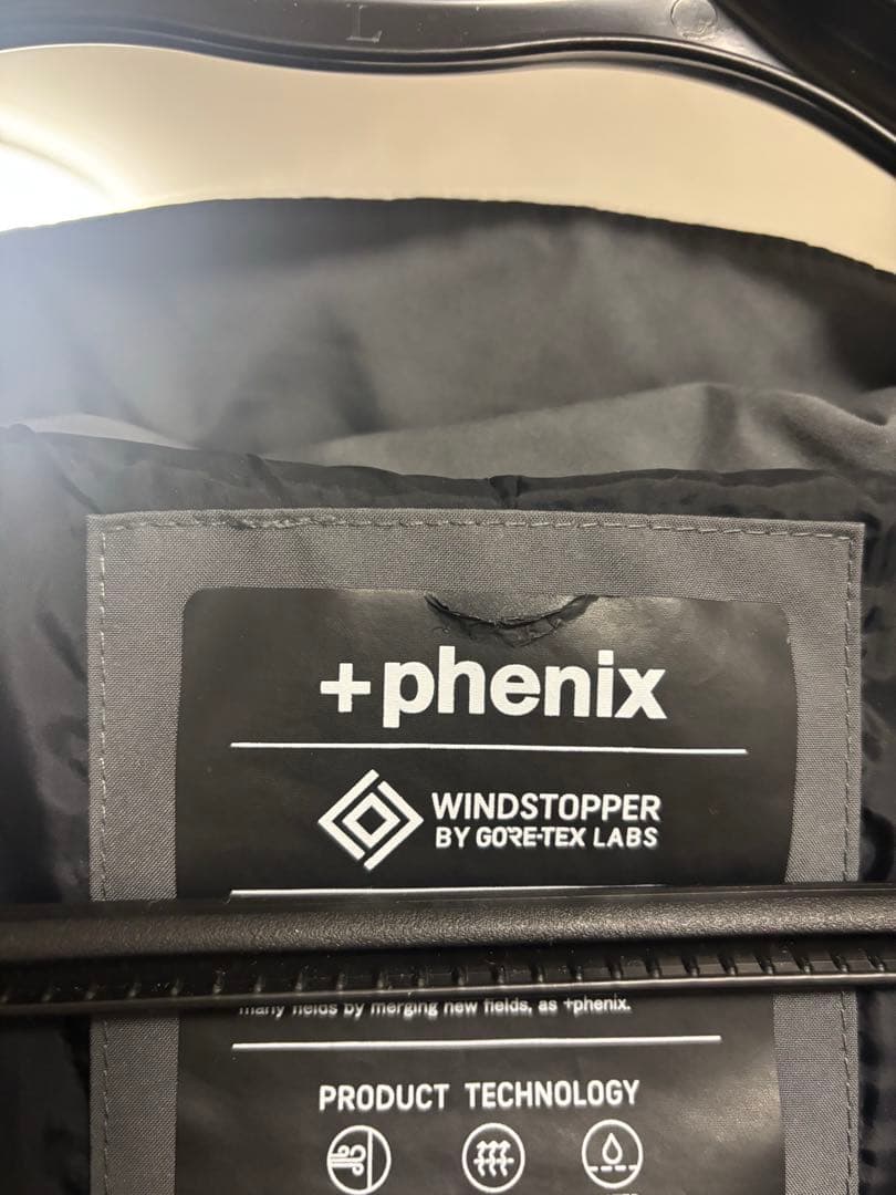 ジャケット・アウター clesste WINDSTOPPER GORETEX PUFFER