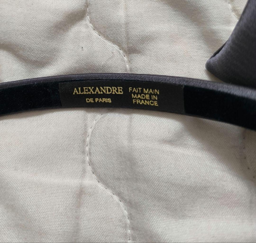 ALEXANDRE DE PARIS リボン カチューシャ