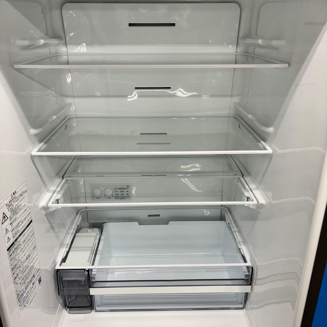 540 冷蔵庫　大型　左開き　300L〜400L ガラストップ　完全動作品