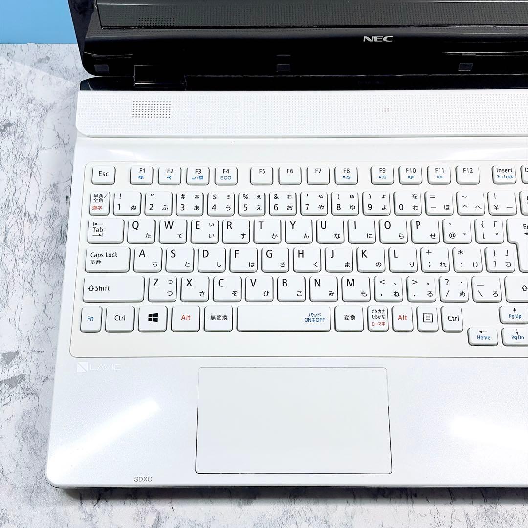 Windows11✨オフィス✨カメラ✨ブルーレイ✨NECLAVIEノートパソコン