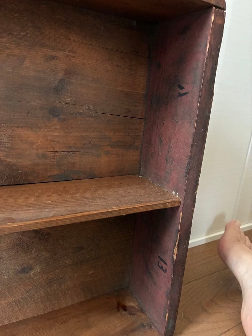 木製オープンシェルフ 2段